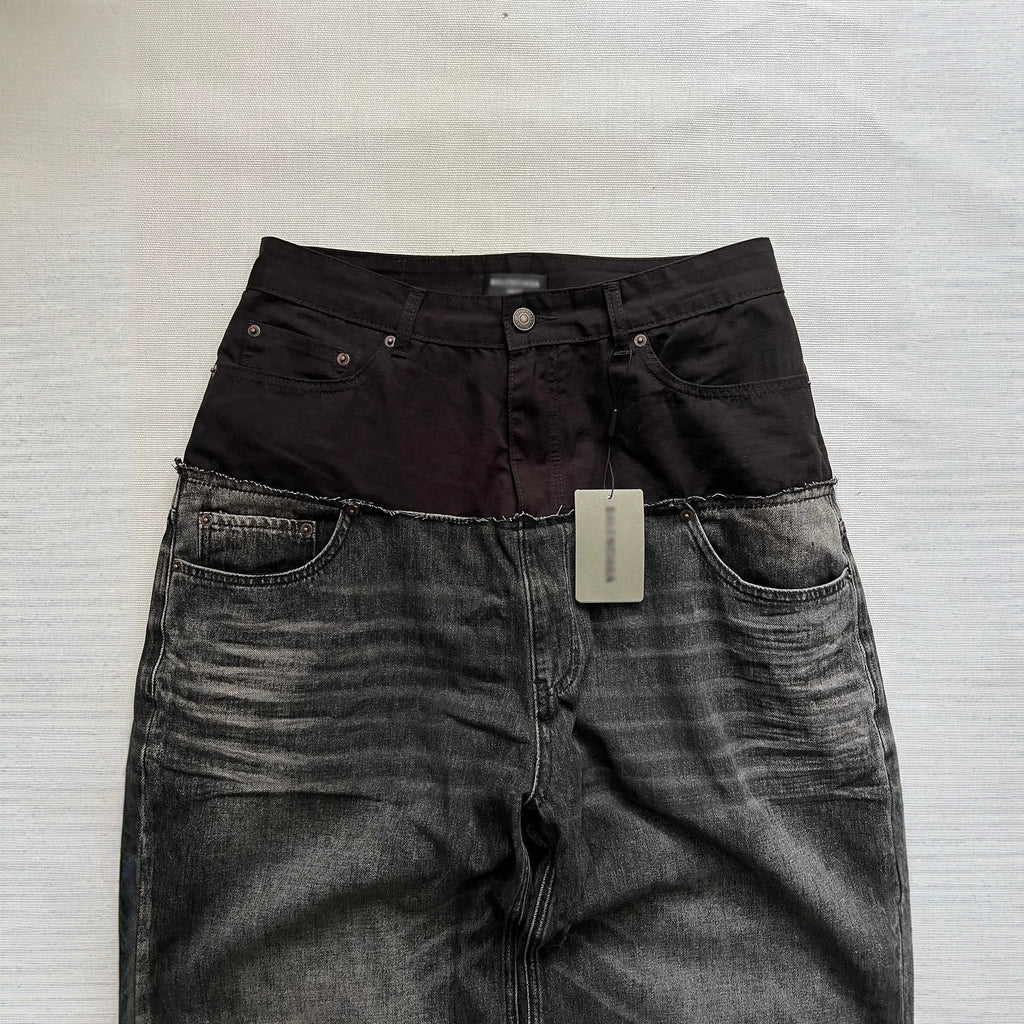 Jeans rétro Pantalons décontractés mode