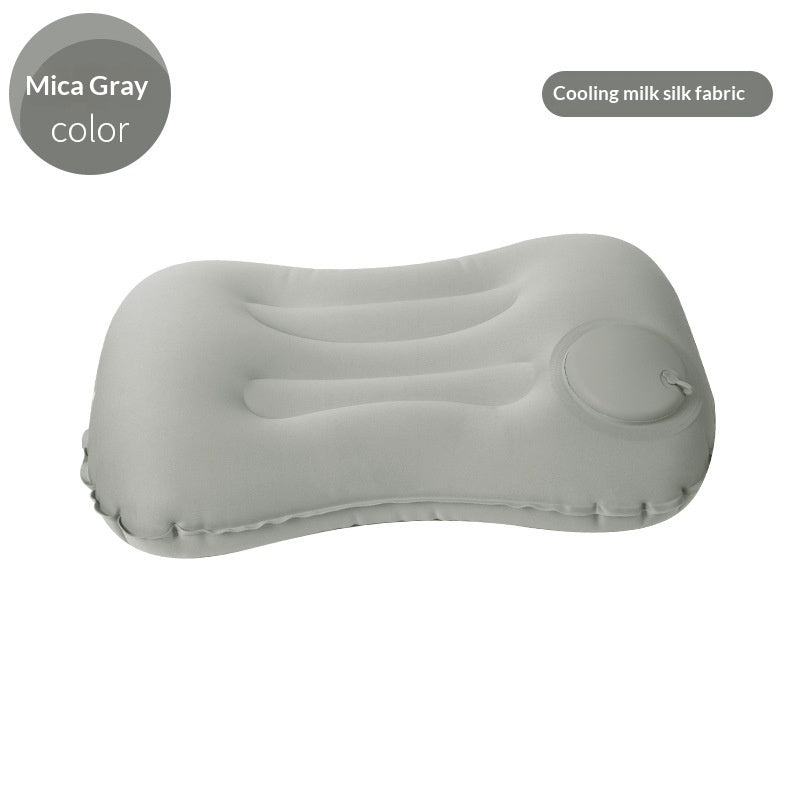 Oreiller gonflable à compression pliable portable