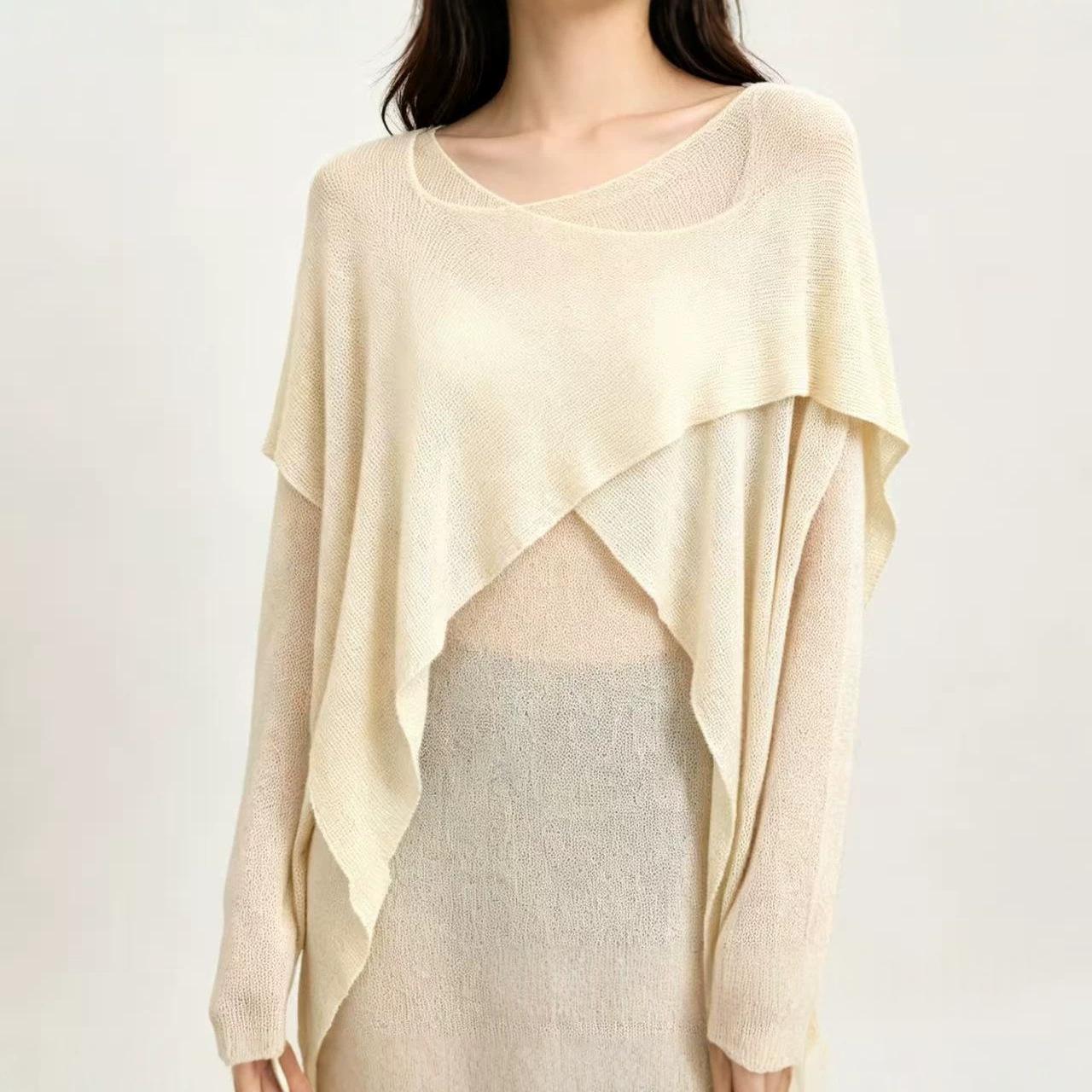 Coupe de cardigan mince d'été
