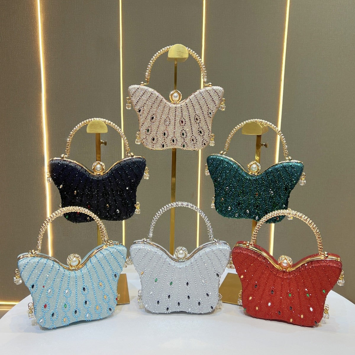 Exquis Sac à main en forme de papillon