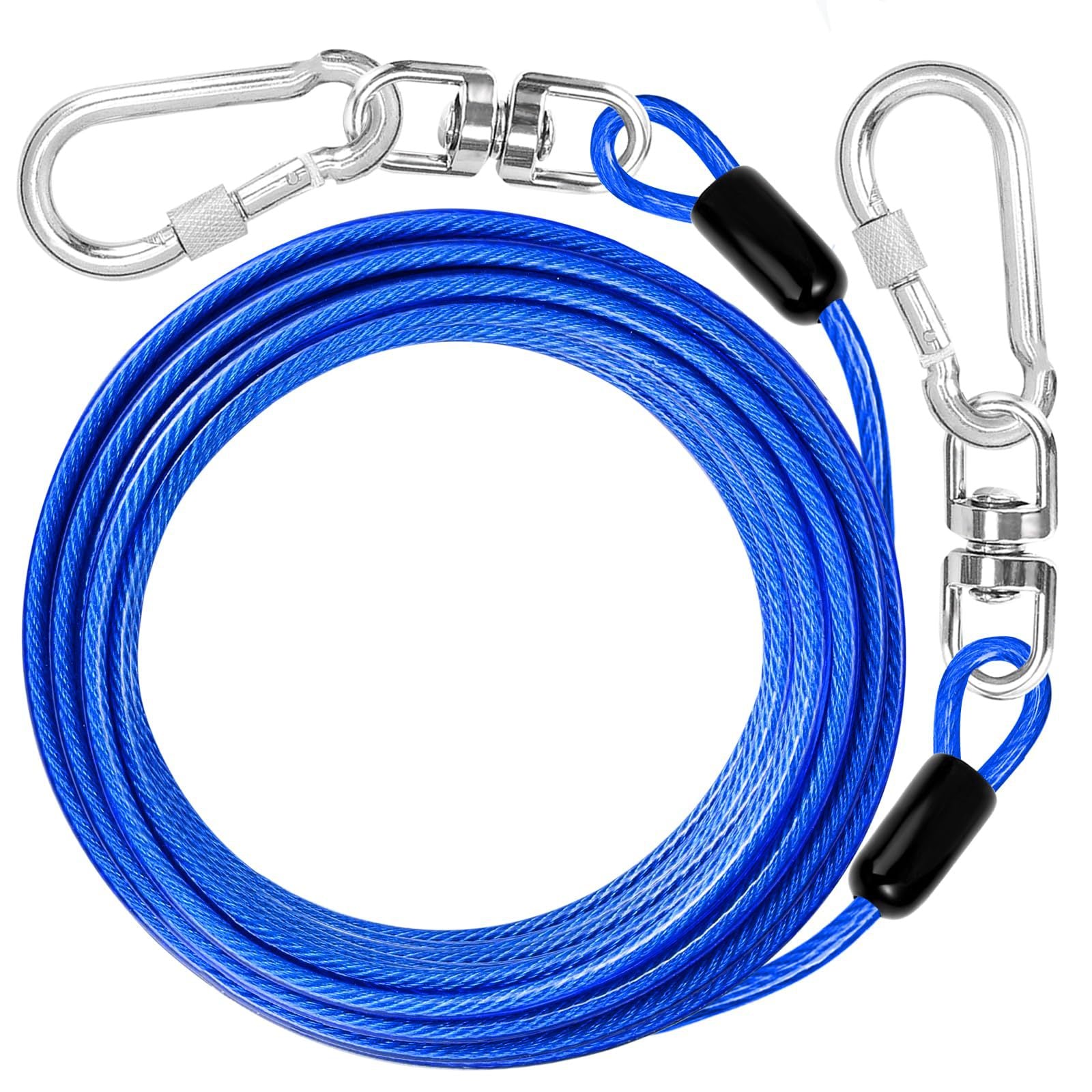Fourniture de corde de fil d'acier d'extension de laisse d'animal
