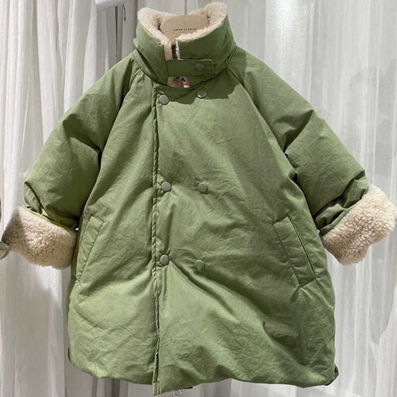 Manteau de coton épais pour enfants d'hiver