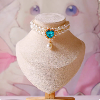 Cat Pet Bijoux eau pendentif collier de lapin