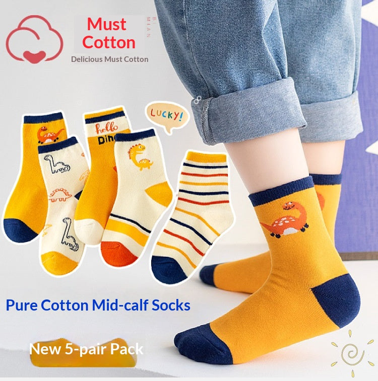 Chaussettes pour bébés d'âge moyen