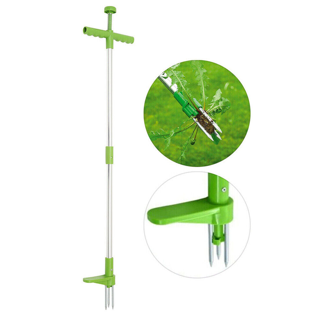 Puller de mauvaises herbes Weeder Twister Twist Pulp Claw Garden Lawn Root Killer Remover Tool