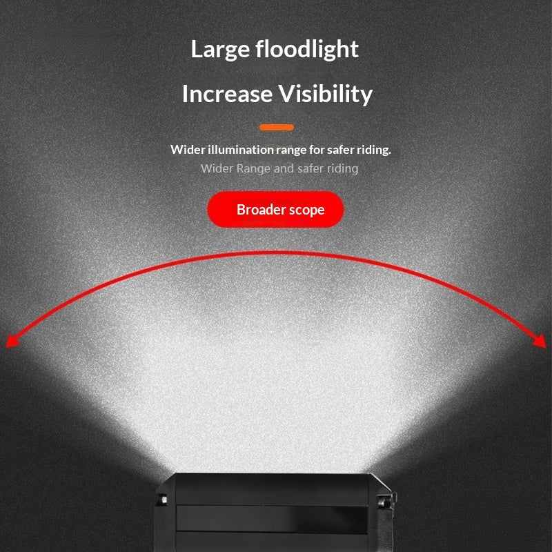 Lampe avant en alliage d'aluminium