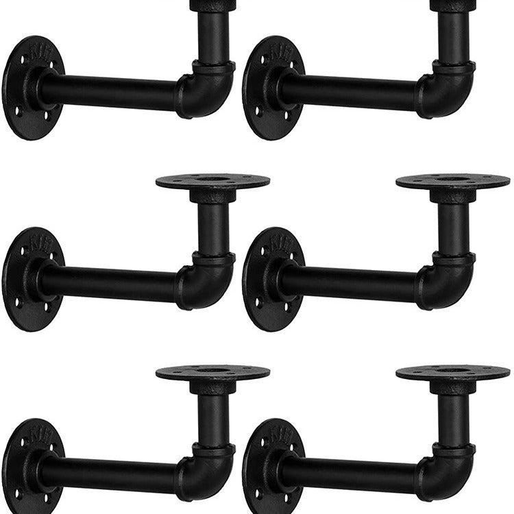 Bracket triangulaire pour tuyaux d'eau en fer de style industriel