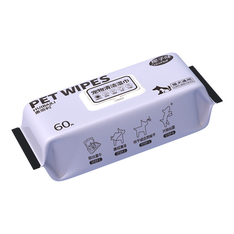 Wipes pour animaux de compagnie extra grande taille
