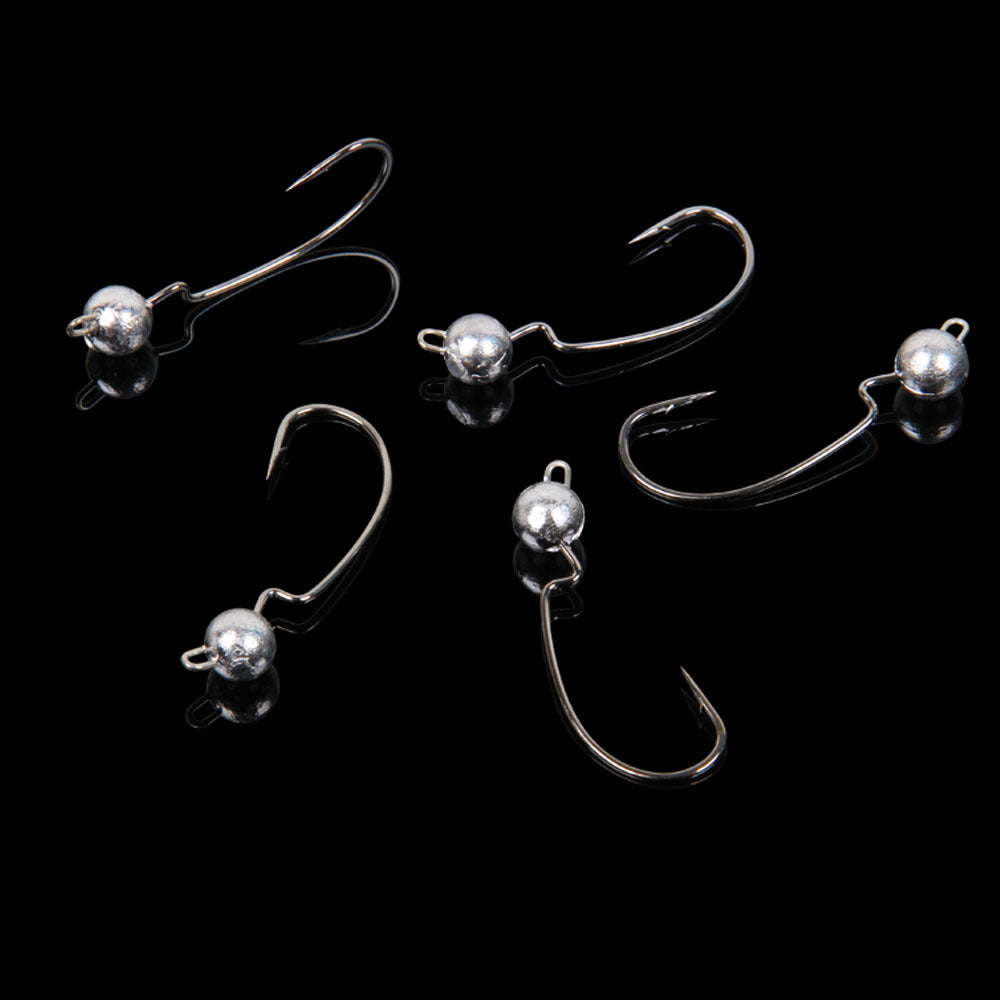 Lead head fishing hook