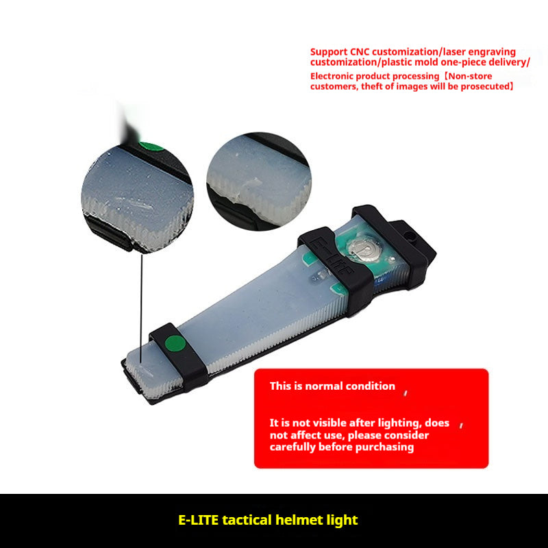 Casque tactique Lampe de signal de survie étanche à l'éponge