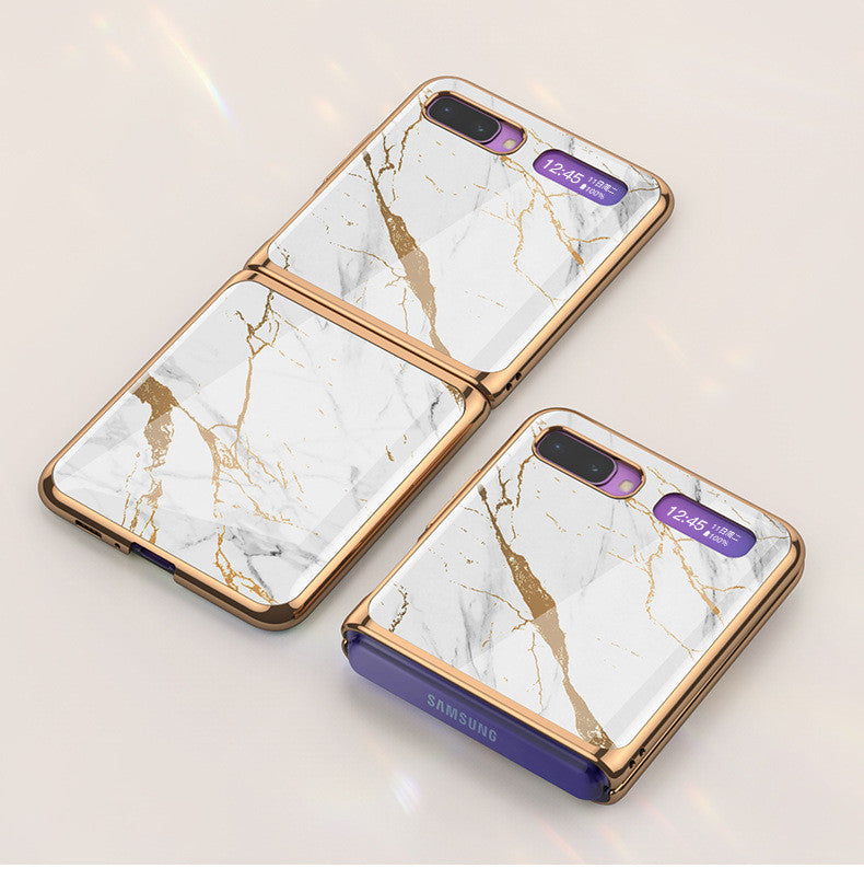Étui de téléphone pliant en verre d'écran tout compris