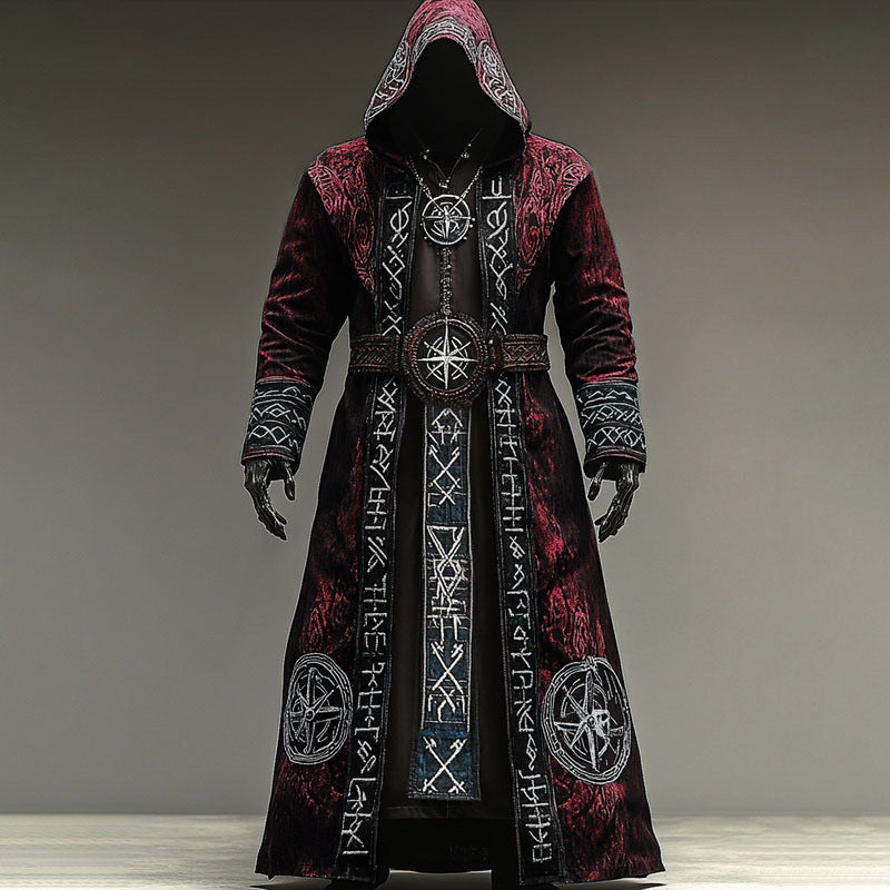 Résumé Cape Coat à manches longues pour Cardigan occasionnel masculin