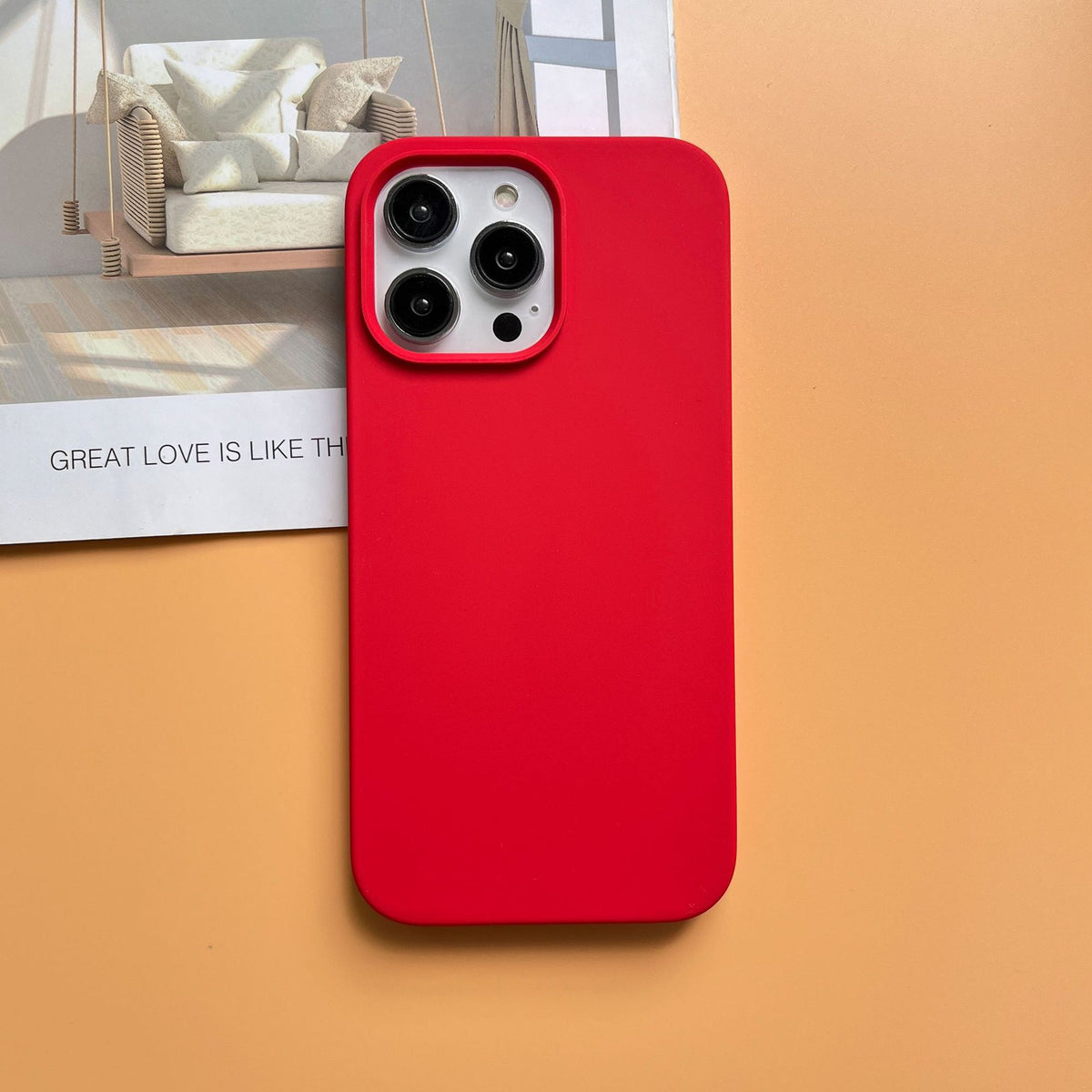 Boîtier de protection pour téléphone en silicone
