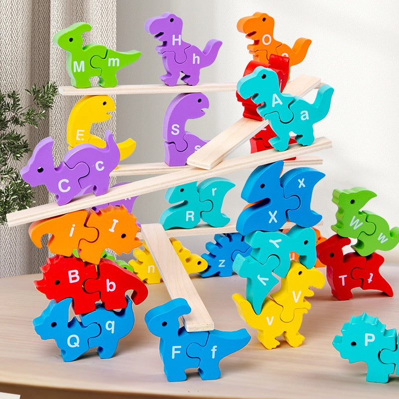 Dinosaure Stacking Balance Blocs Enfants Educational Stacking Toy