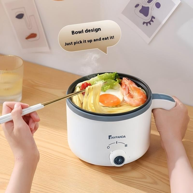 600W Électrique Mini Cuisinière de riz 1.7L Portable Non Stick vapeur mécanique