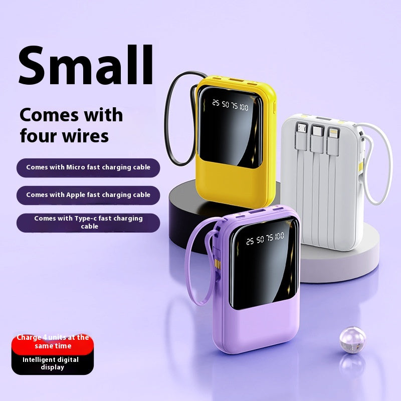 Petite charge super rapide avec câble Power Bank