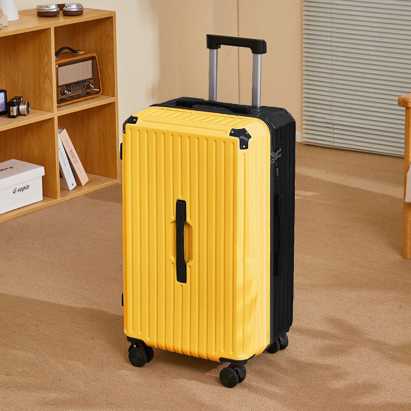 Bagages Grande capacité Cas de chariot étudiant épaissé solide durable avec Cornerite Passwo