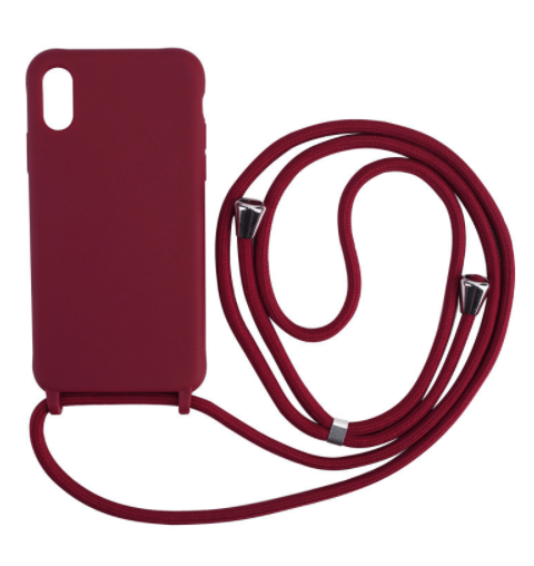 Compatible avec l'épaisseur Skin Feel Lanyard Phone Case