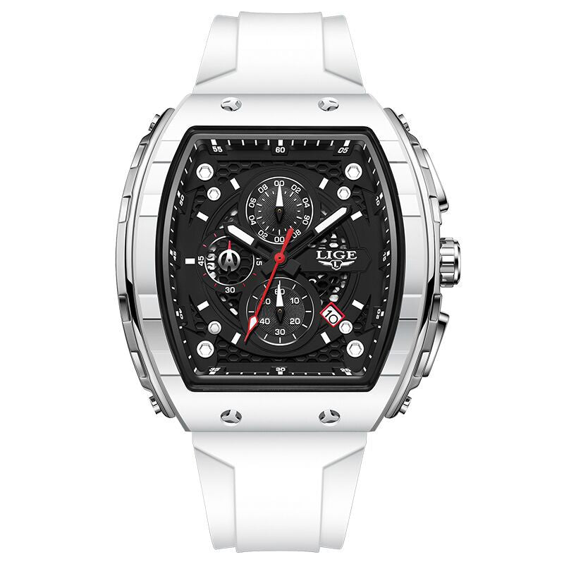 Montre Quartz Sport Homme Multifonctionnelle Lumineuse Imperméable