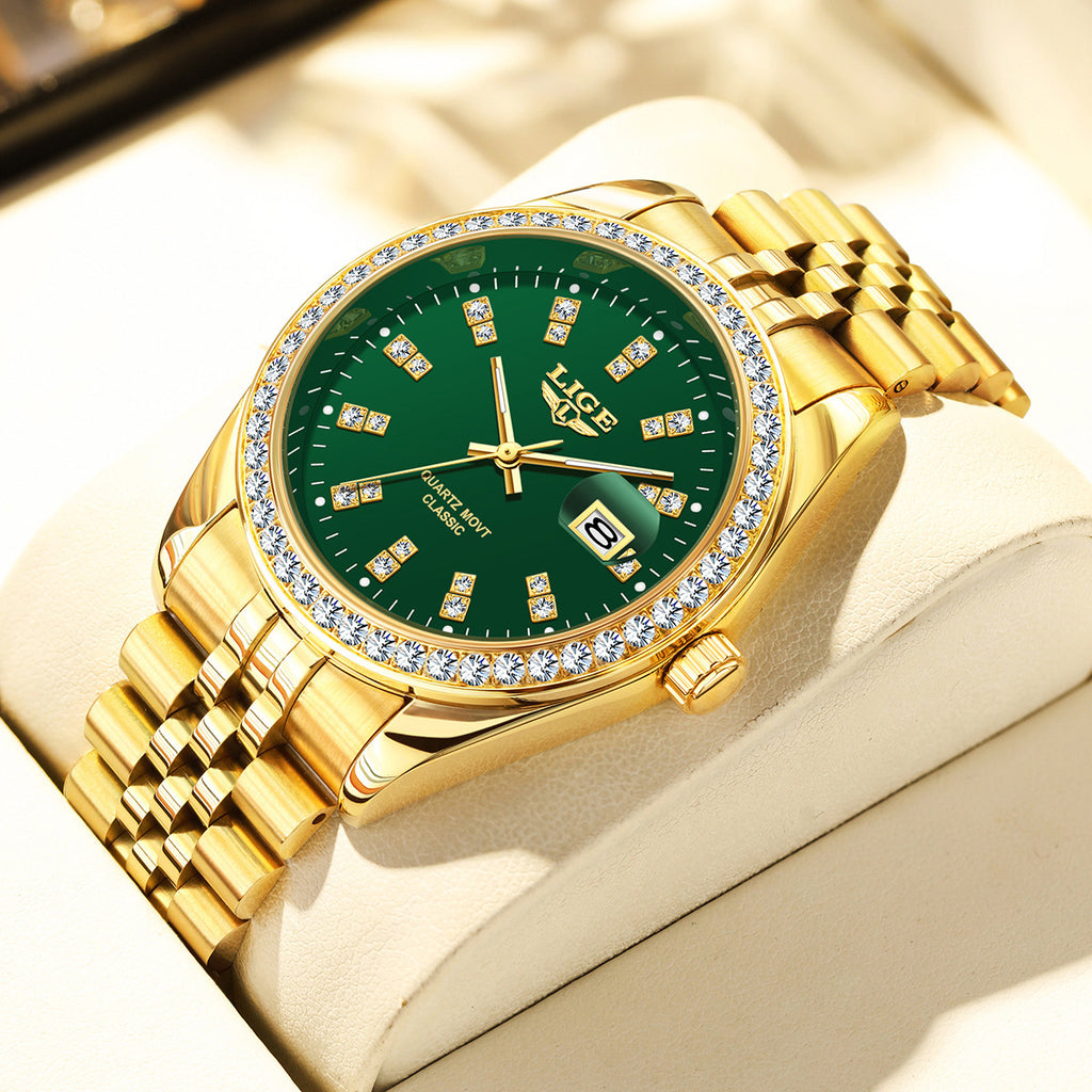 Montre Quartz Élégante Big-dial fabriquée au pays