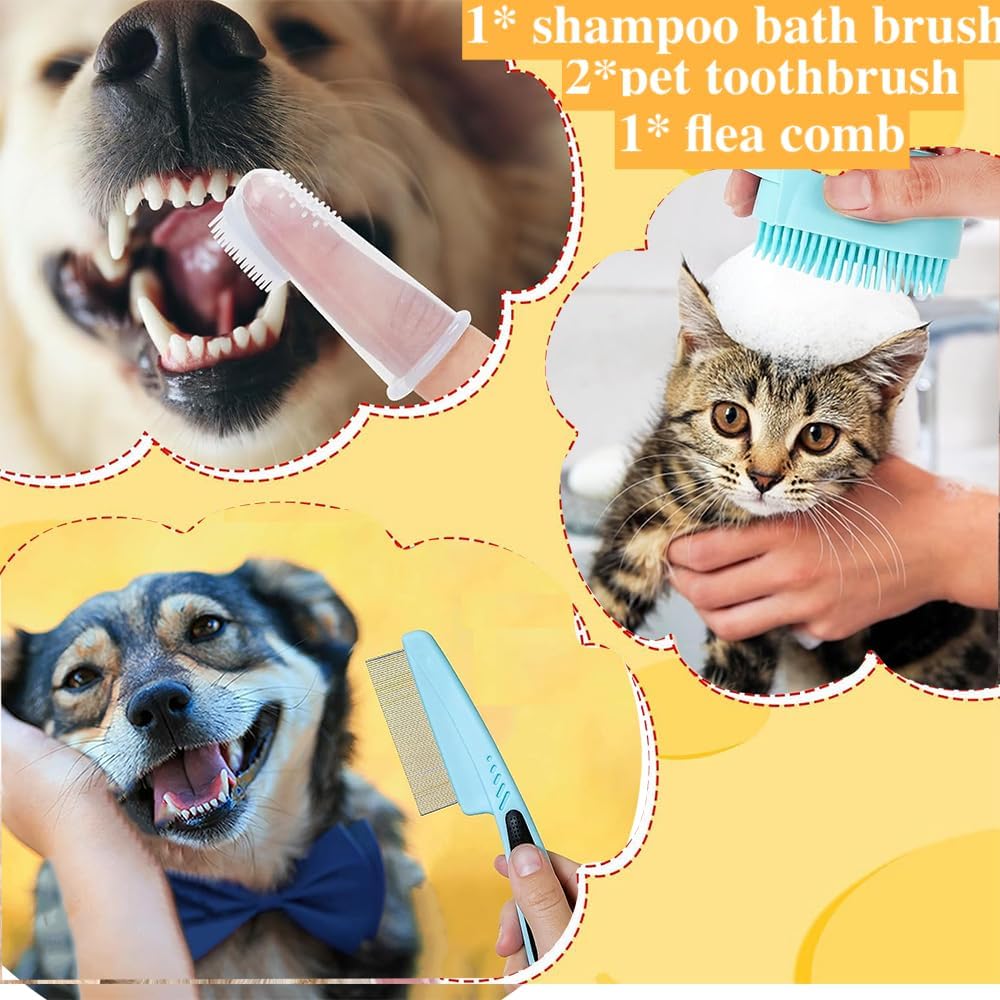 Kit de toilettage pour animaux de compagnie de 7pcs