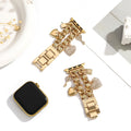 Pendentif de coeur d'or femmes bracelet de montre