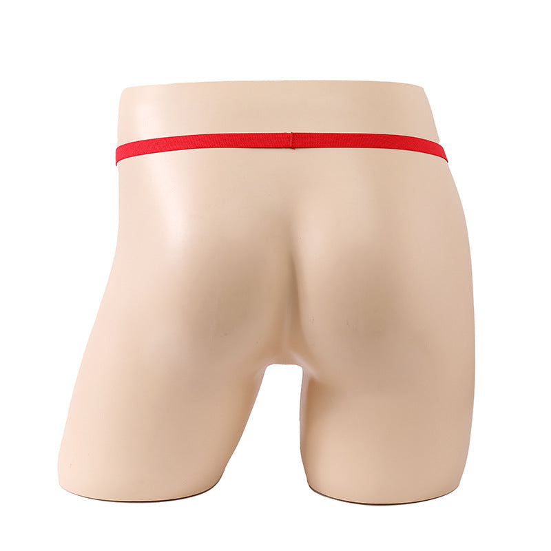 Sous-vêtements élastiques pour hommes Feather de Noël Sexy