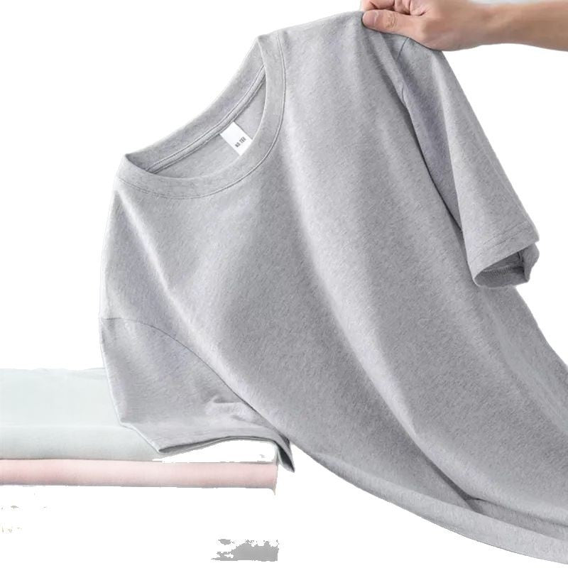 T-shirt à manches courtes pour hommes d'été polyvalent et souple pour les jeunes hommes