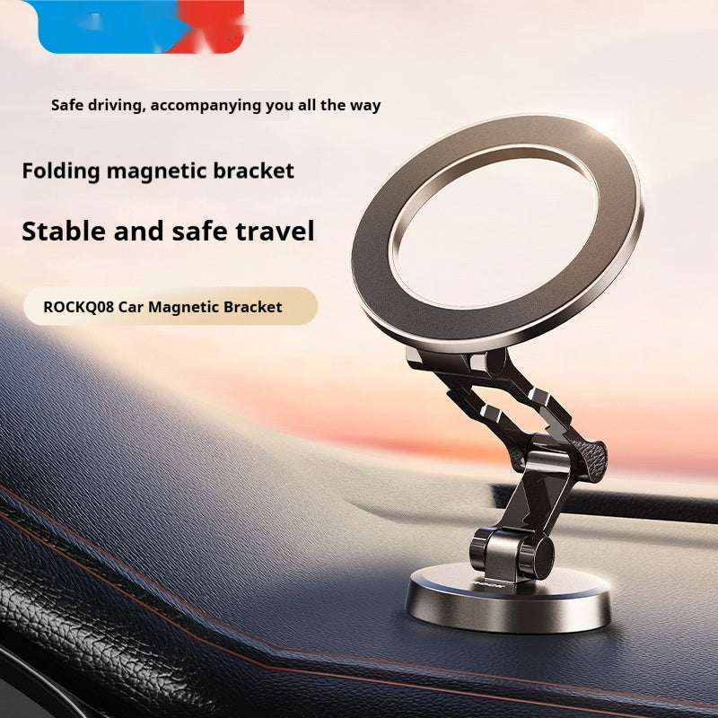 Car magnétique pliable métallique à bord