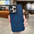Applicable Skin Feeling Frosted Magnetic Suction Phone Case Drop-resistant All-inclusive