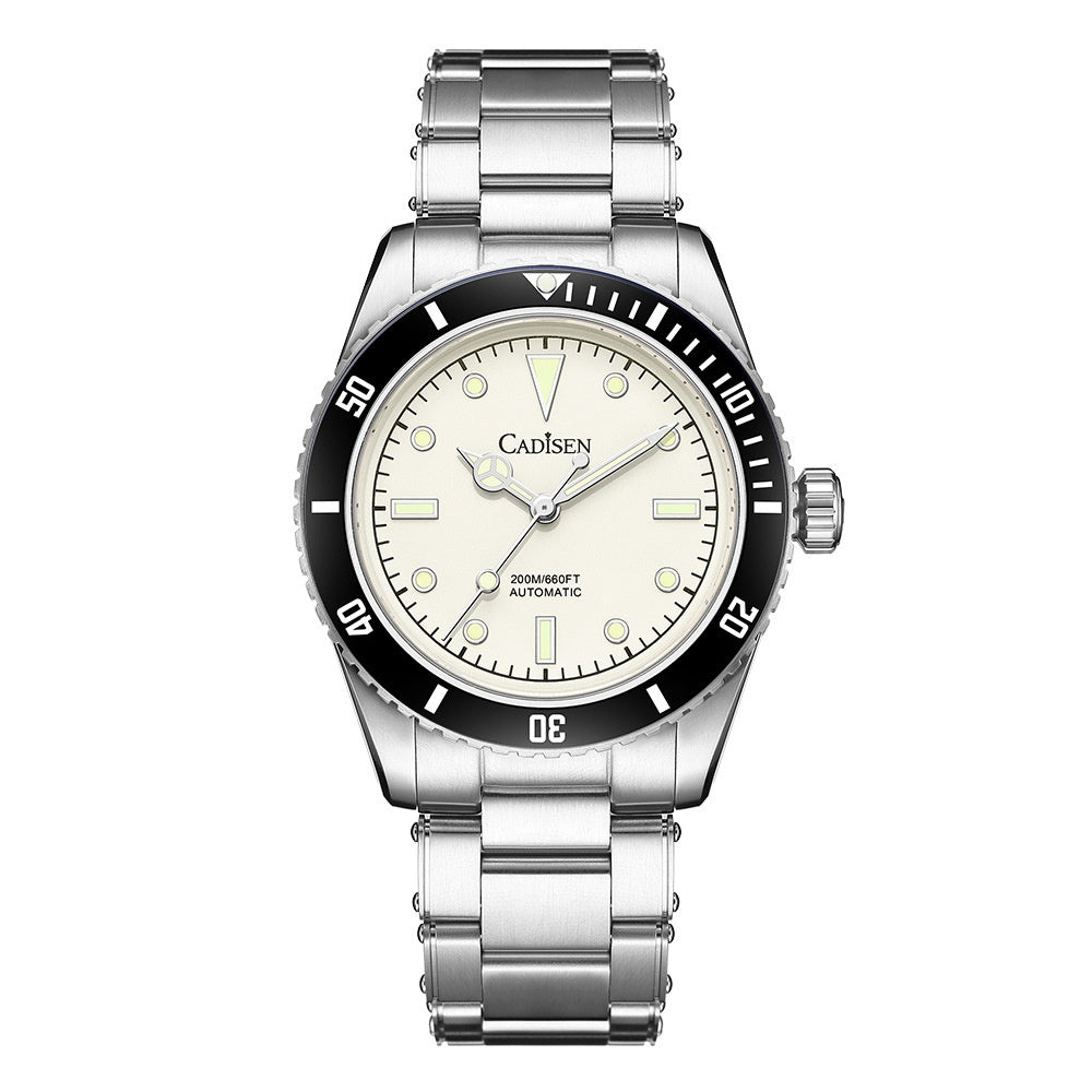 Montre mécanique de mode imperméable pour hommes