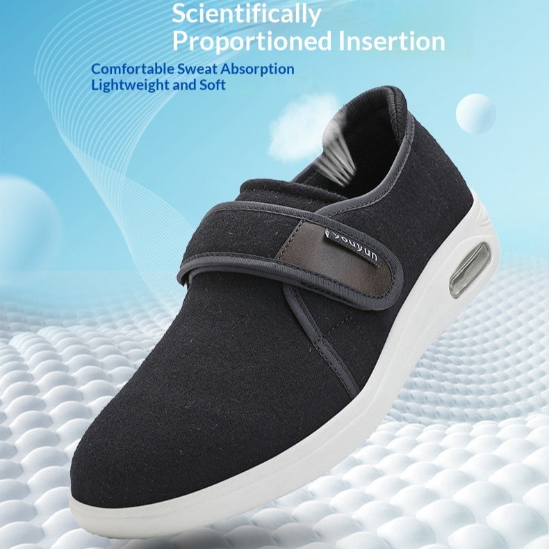 Velcro-fermeture Mi-à-adulte tardif Soft-soled Sneakers antidérapants légers