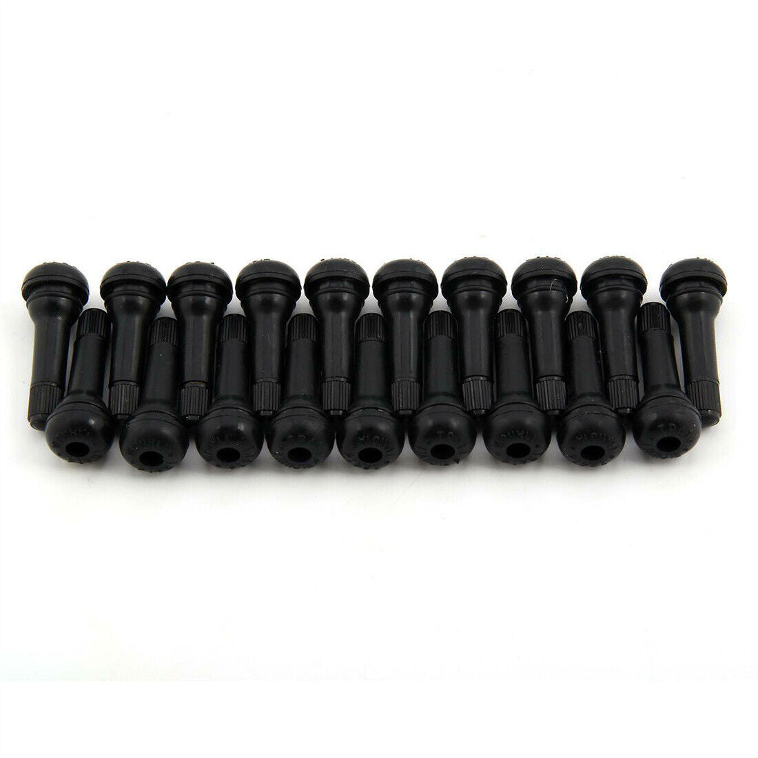 1 00 Pcs TR414 Caoutchouc Tubeless Roue Valves Universel Noir