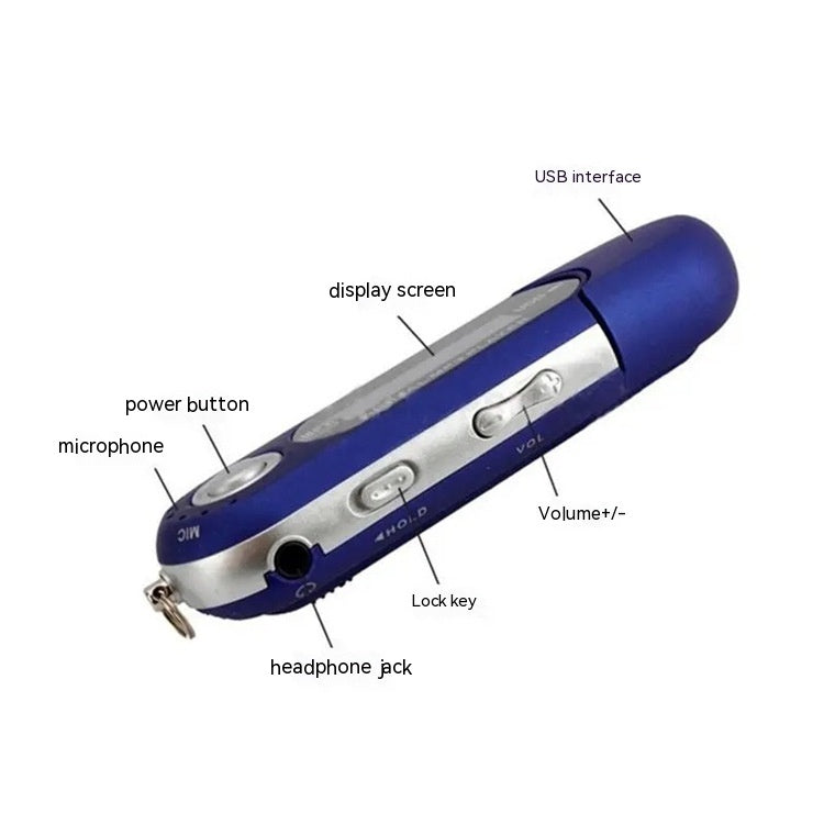 USB Direct Plug-in Ultra-long écran de veille MP3 avec affichage Lyrics