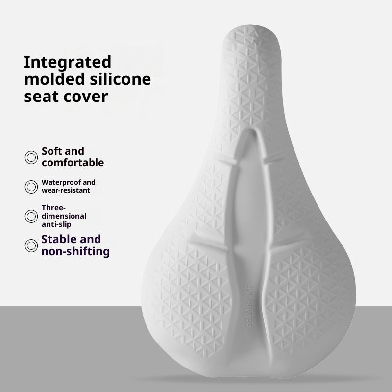 Couverture de selle de vélo ultra-douce pour prévenir la douleur de cul
