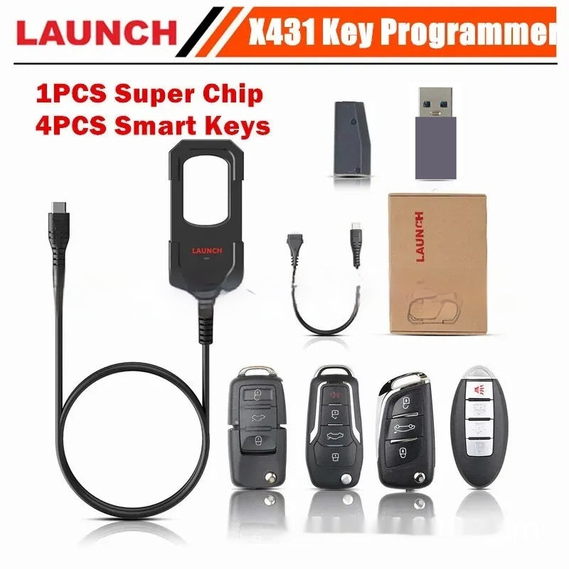 Lancement du programmeur clé X431 pour X-431 IMMO Plus Pro PAD VII