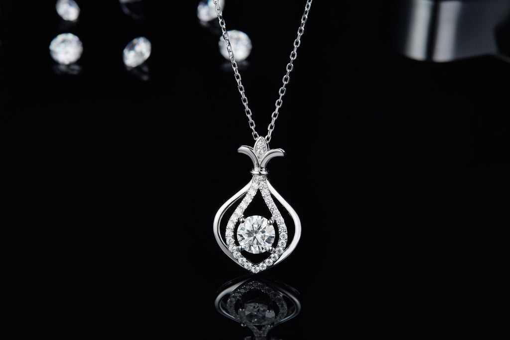 S925 Collier en acier inoxydable