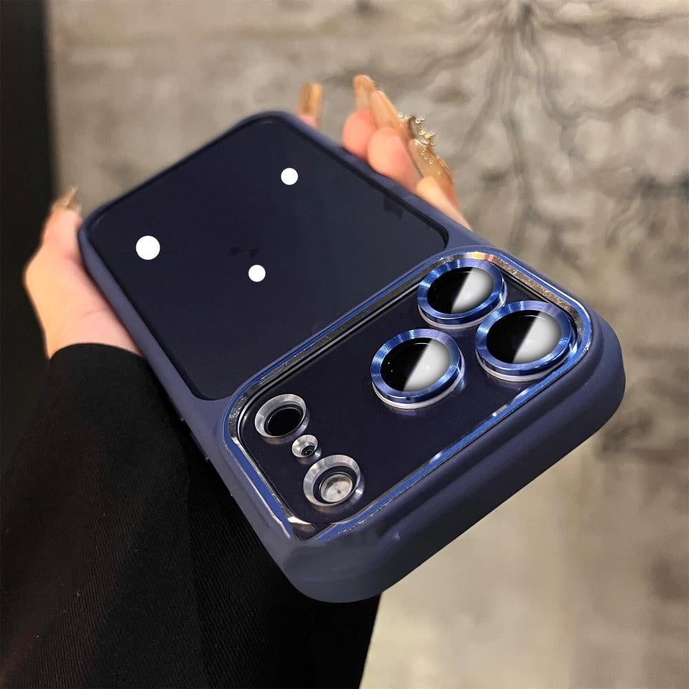 Case téléphonique avec un bouton de caméra AI