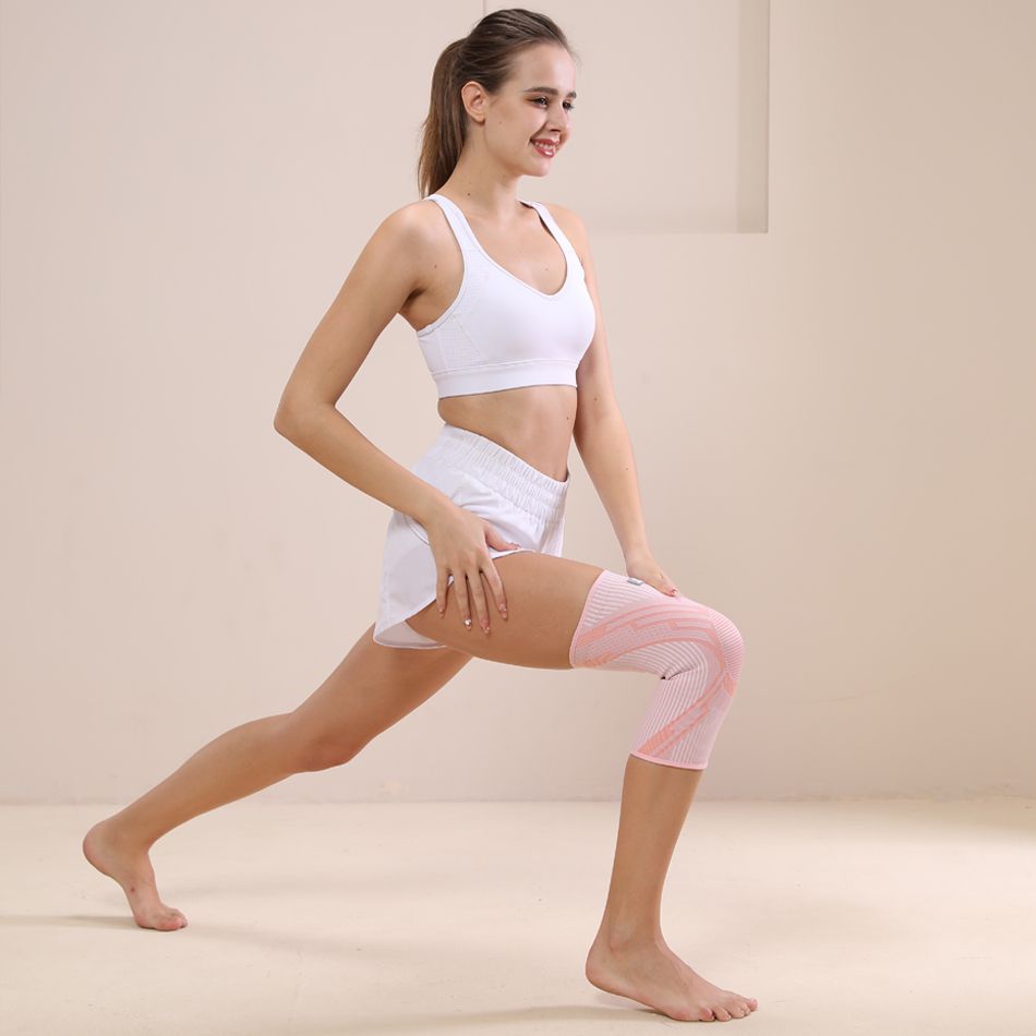 Pads de genou de sport d'été Nylon extra-long pour corde