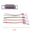 Haut-parleur de voiture Harnais Adaptateur compatible avec VW Passat Jetta Golf Touareg Beetle Eos GLI GT