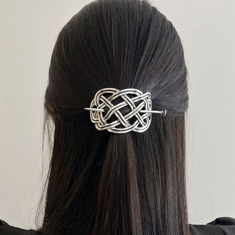 Celtic Norwegian Vintage Metal Woven épingle à cheveux