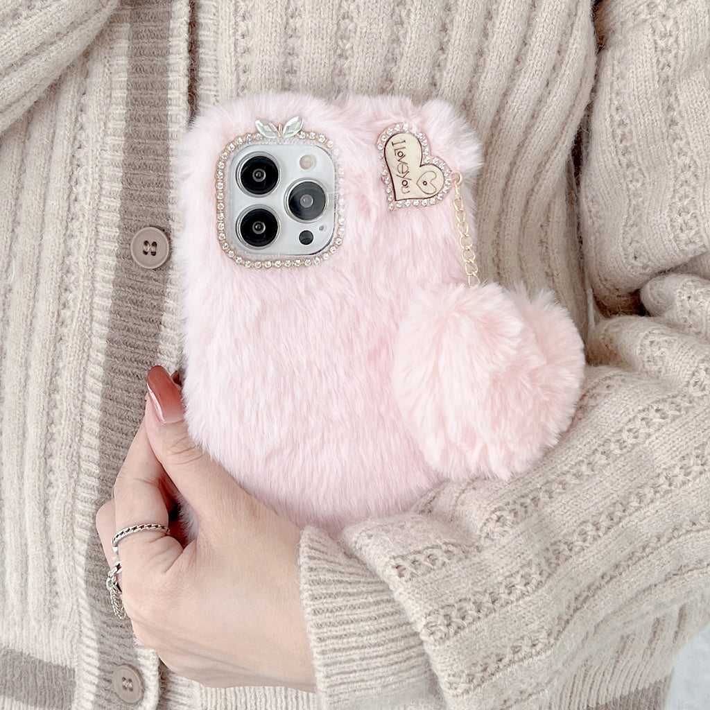 Cas de téléphone portable Winter Plush