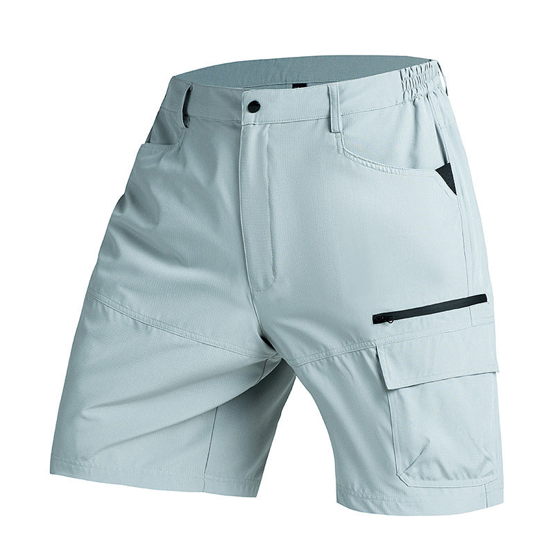 Short de travail sport respirant multi-poches pour hommes Quick-Dry Outdoor Running Casual Pantalons