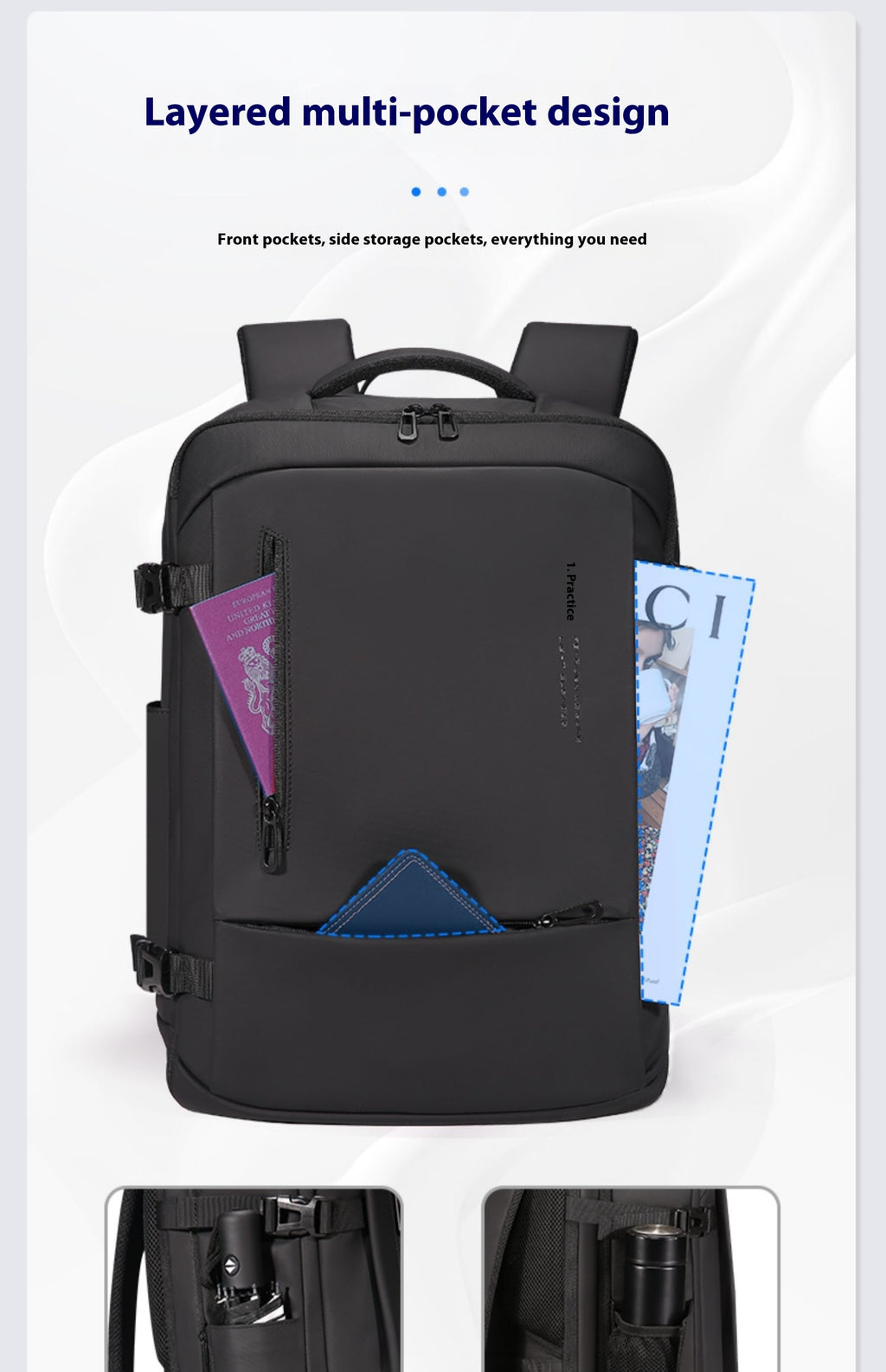 Un sac à dos de grande capacité pour le transport des hommes
