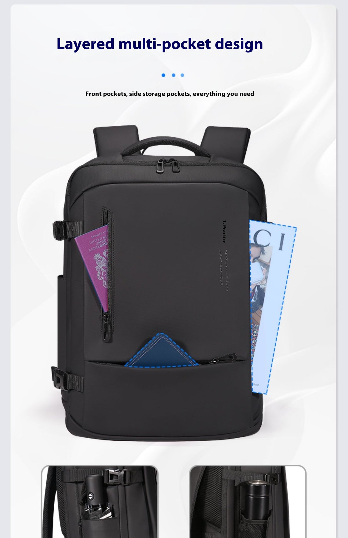 Un sac à dos de grande capacité pour le transport des hommes