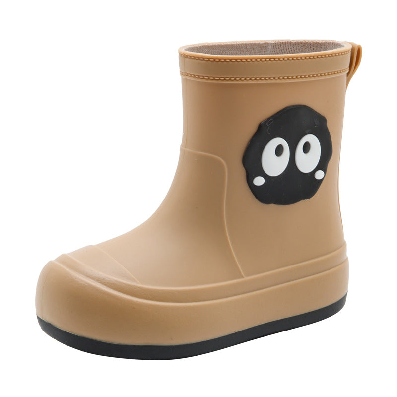 Bottes de pluie cartoon coréenne mignonnes Femmes non-dérapant