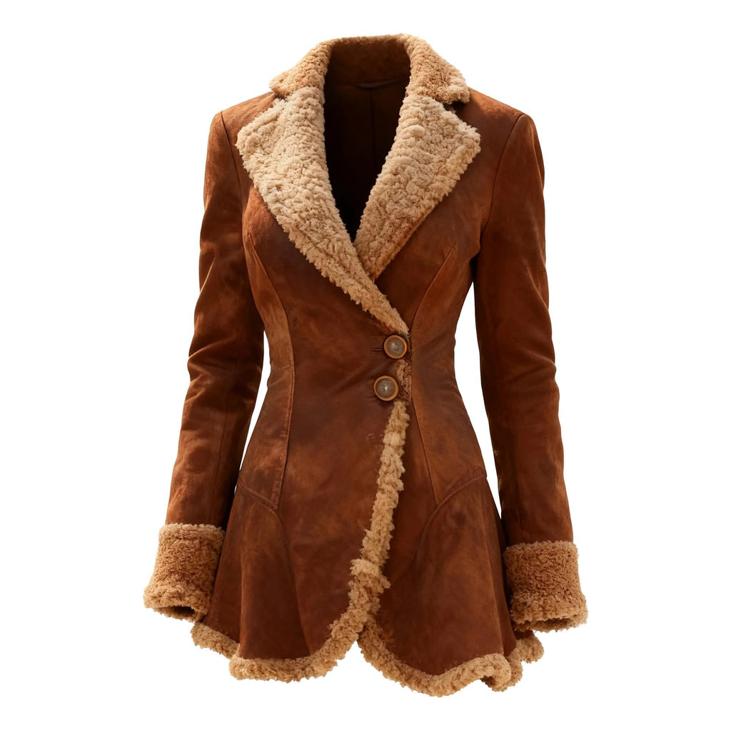Veste polaire Manteau épais intégré pour femmes