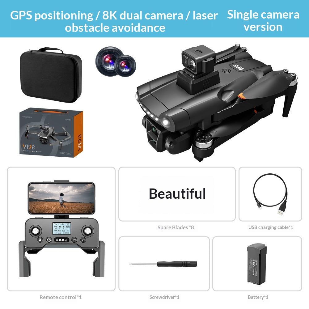 HD Aerial Photography Smart Obstacle-Evitance Toy oreign Trade Quadcopter Remote-Control
