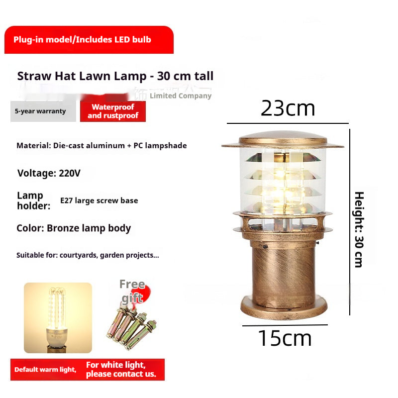 Minimaliste extérieur Modern Jardin Lumière Cour