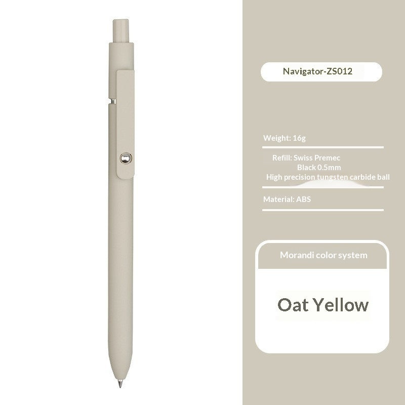 Stylo à bille portatif à usage domestique de couleur solide